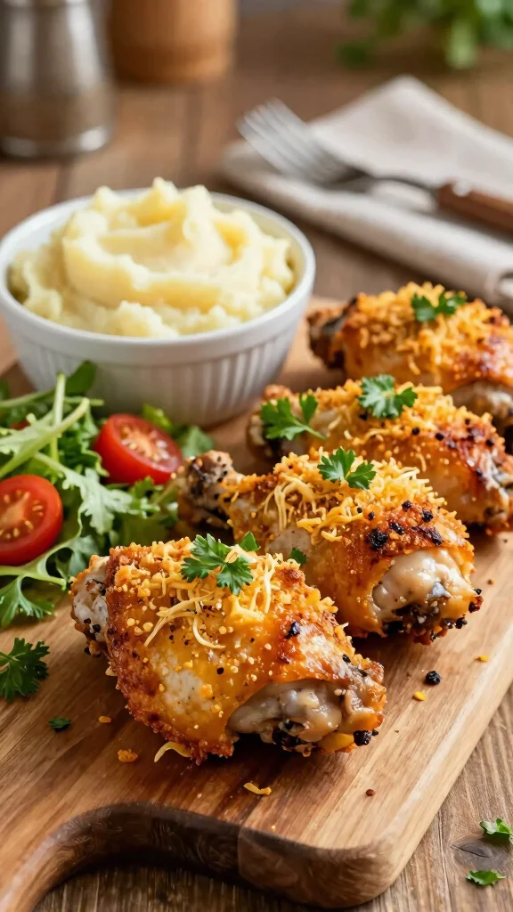 19 Juicy Chicken Thigh Recipes for Flavor Lovers - 5. Garlic Parmesan Chicken Thighs 1