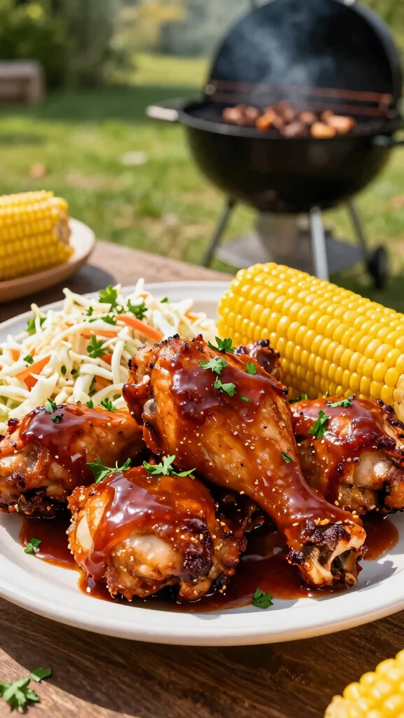 19 Juicy Chicken Thigh Recipes for Flavor Lovers - 7. BBQ Chicken Thighs with Homemade Sauce 1