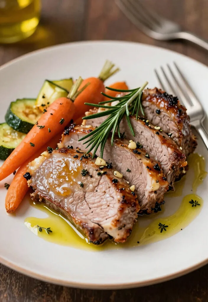 19 Quick Pork Loin Instant Pot Recipes: Weeknight Dinners - 1. Garlic Herb Pork Loin 1