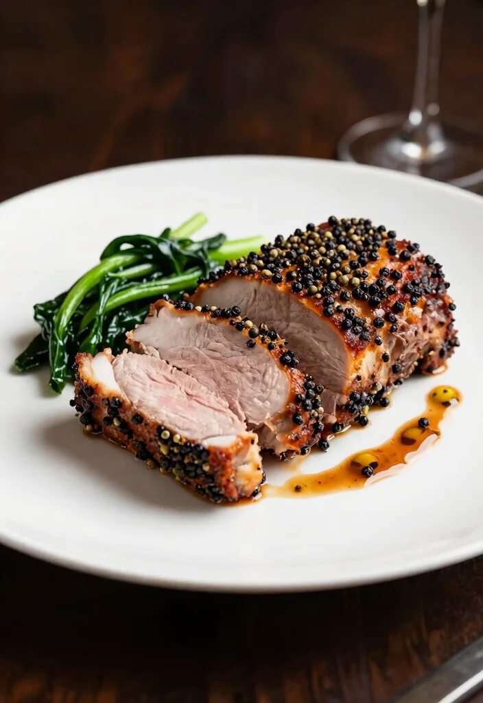 19 Quick Pork Loin Instant Pot Recipes: Weeknight Dinners - 19. Peppercorn Crusted Pork Loin 1