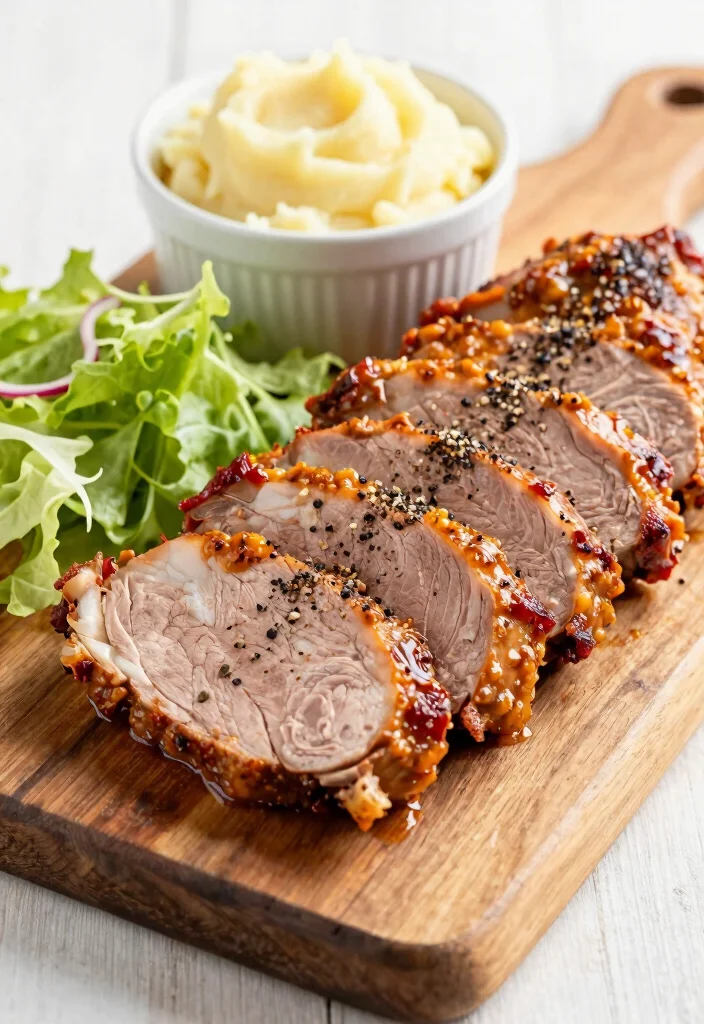 19 Quick Pork Loin Instant Pot Recipes: Weeknight Dinners - 6. Spicy Mustard Pork Loin 1