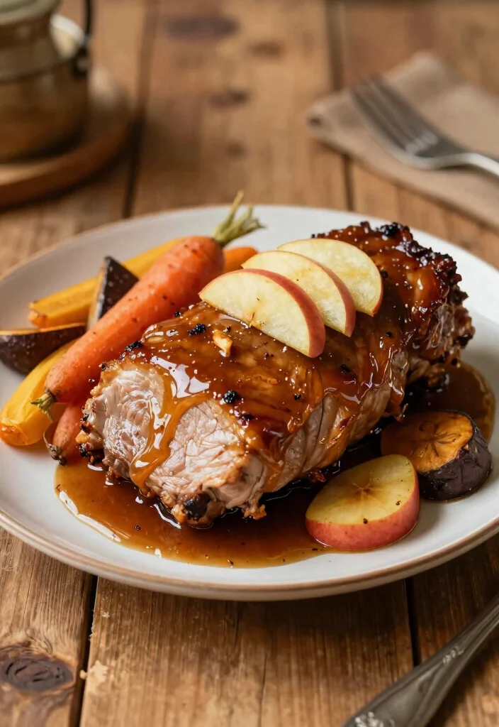 19 Restaurant-Quality Pork Tenderloin Recipes in Oven: At Home - 18. Apple Cider Glazed Pork Tenderloin 1