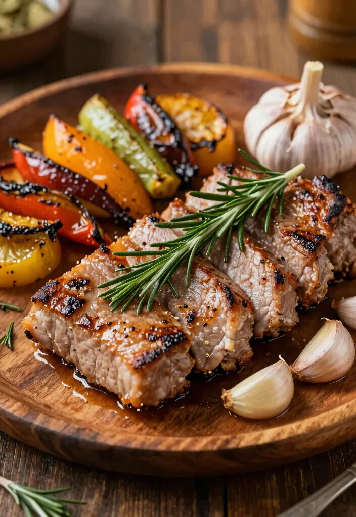 19 Restaurant-Quality Pork Tenderloin Recipes in Oven: At Home - 4. Garlic and Rosemary Pork Tenderloin 1