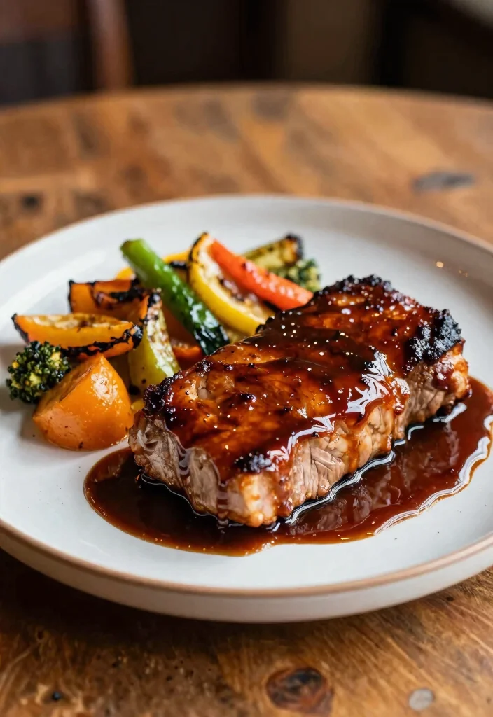 19 Restaurant-Quality Pork Tenderloin Recipes in Oven: At Home - 7. Balsamic Glazed Pork Tenderloin 1