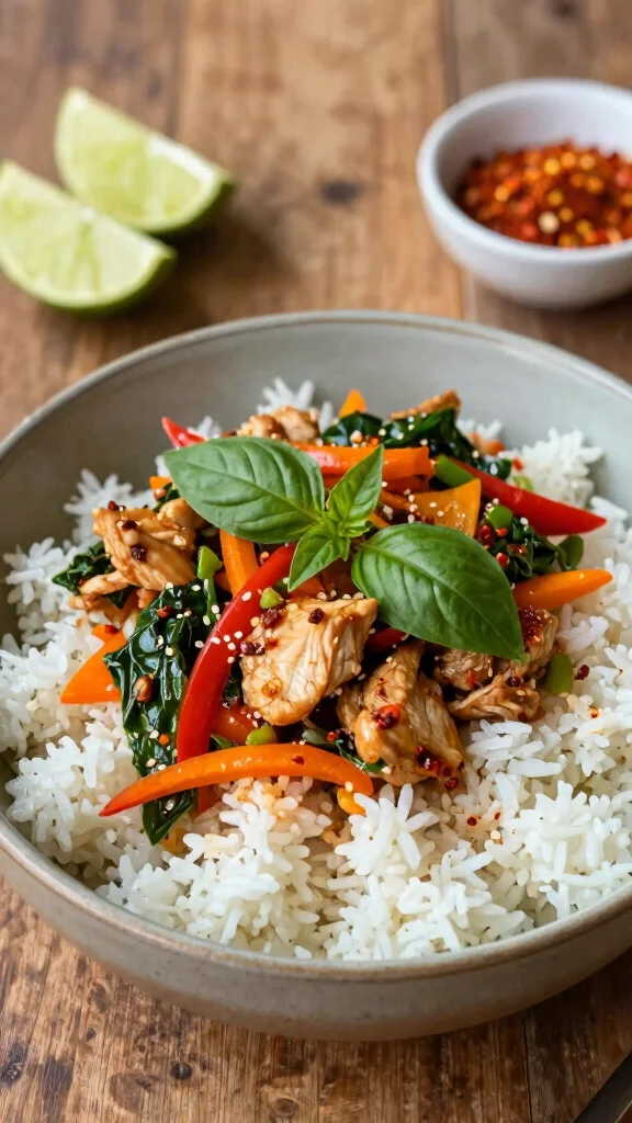 19 Spicy Chicken Recipes for Heat Seekers - 11. Thai Spicy Basil Chicken 1