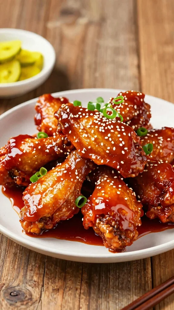 19 Spicy Chicken Recipes for Heat Seekers - 13. Korean Spicy Chicken Wings 1