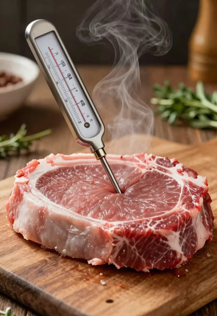 19-Step Shake and Bake Pork Chops: Easy Breaded Crispy Chops - 6. Checking for Doneness 1