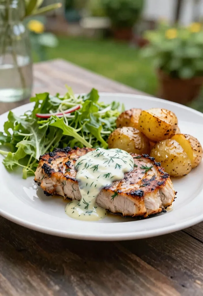 19 Ways to Cook Pork Chops in the Crock Pot: Tender & Juicy Every Time - 18. Savory Dill Pork Chops 1