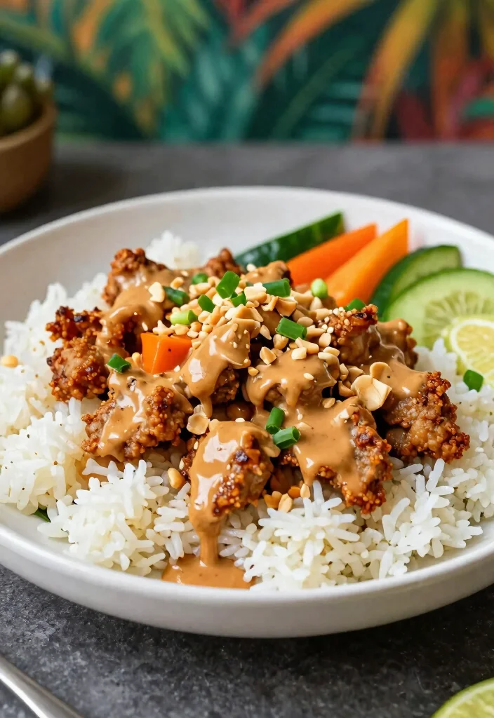 19 Ways to Cook Pork Chops in the Crock Pot: Tender & Juicy Every Time - 19. Thai Peanut Pork Chops 1