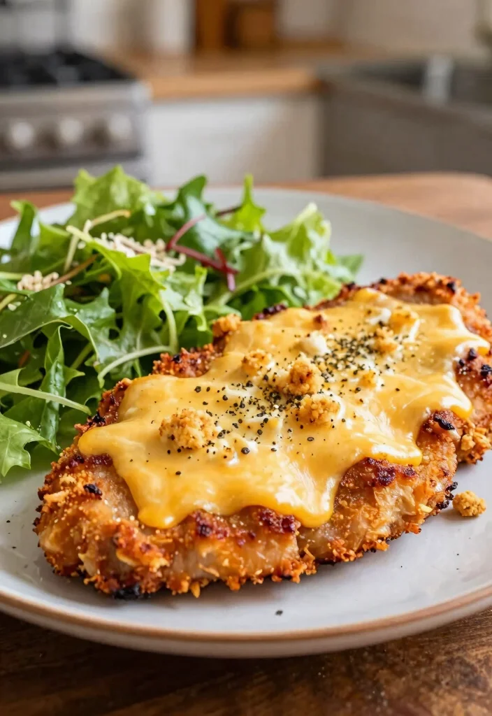 20 Best Air Fryer Pork Chops Bone In: Perfect Juicy Chops Every Time - 13. Cheesy Garlic Pork Chops 1