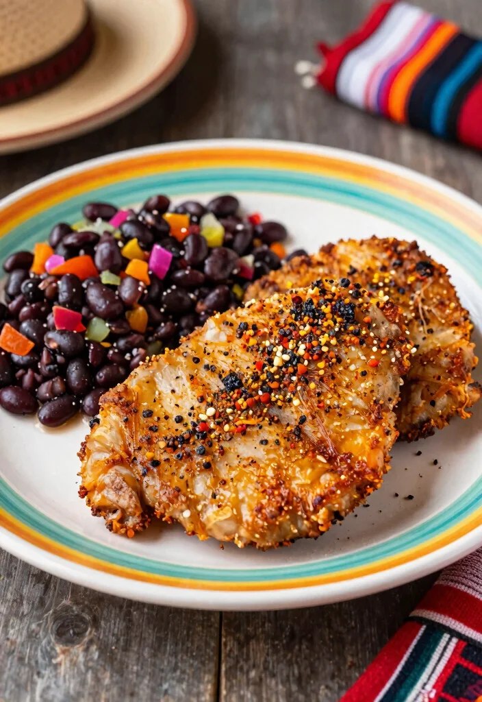 20 Best Air Fryer Pork Chops Bone In: Perfect Juicy Chops Every Time - 16. Southwest-Style Pork Chops 1