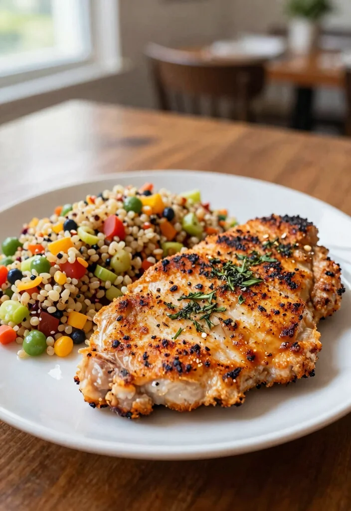 20 Best Air Fryer Pork Chops Bone In: Perfect Juicy Chops Every Time - 18. Herb and Spice Rubbed Pork Chops 1