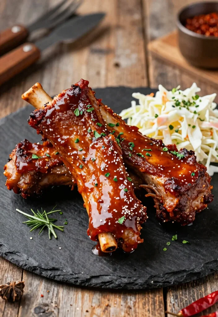 20 Best Air Fryer Pork Chops Bone In: Perfect Juicy Chops Every Time - 3. Spicy BBQ Bone-In Pork Chops 1