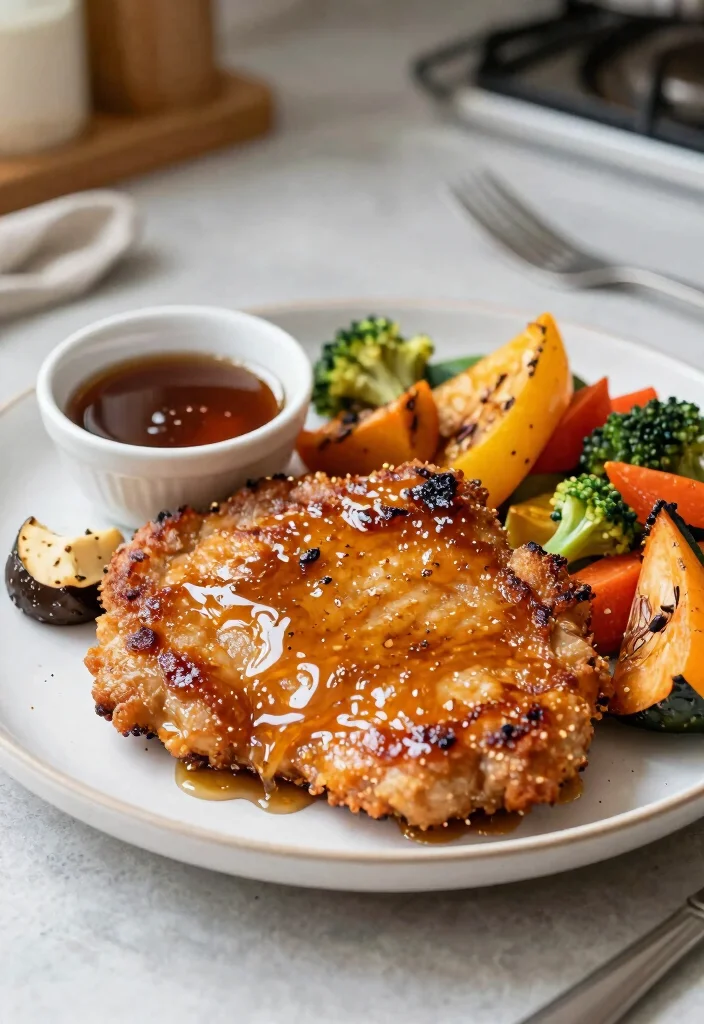 20 Best Air Fryer Pork Chops Bone In: Perfect Juicy Chops Every Time - 7. Maple Dijon Pork Chops 1