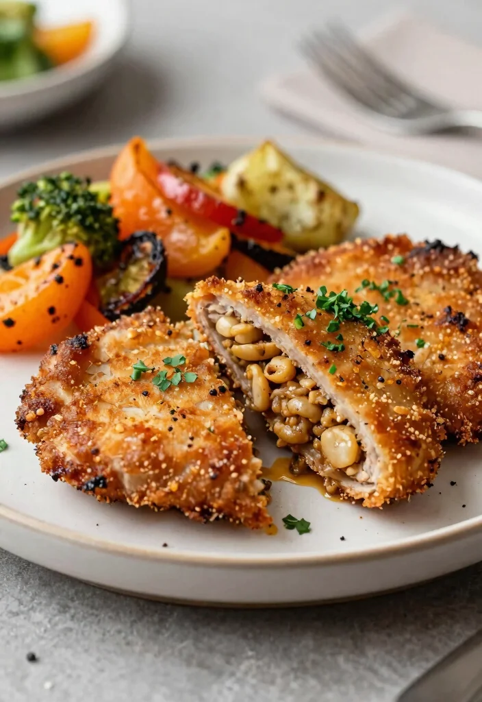 20 Best Air Fryer Pork Chops Bone In: Perfect Juicy Chops Every Time - 9. Stuffed Pork Chops 1