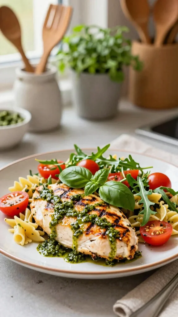 20 Best Chicken Breast Recipes That Never Fail - 10. Pesto Grilled Chicken 1