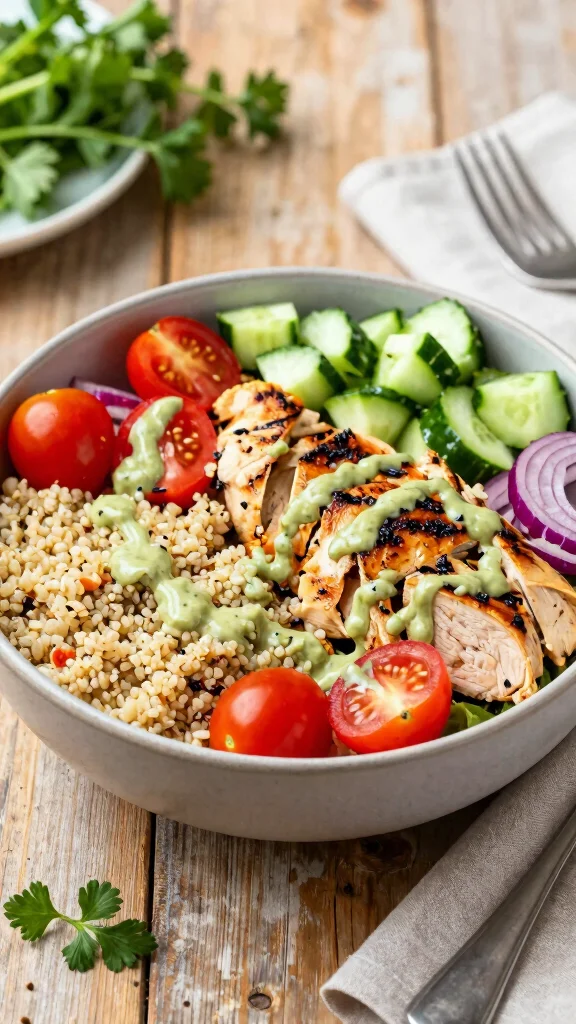 20 Best Chicken Breast Recipes That Never Fail - 11. Mediterranean Chicken Bowls 1