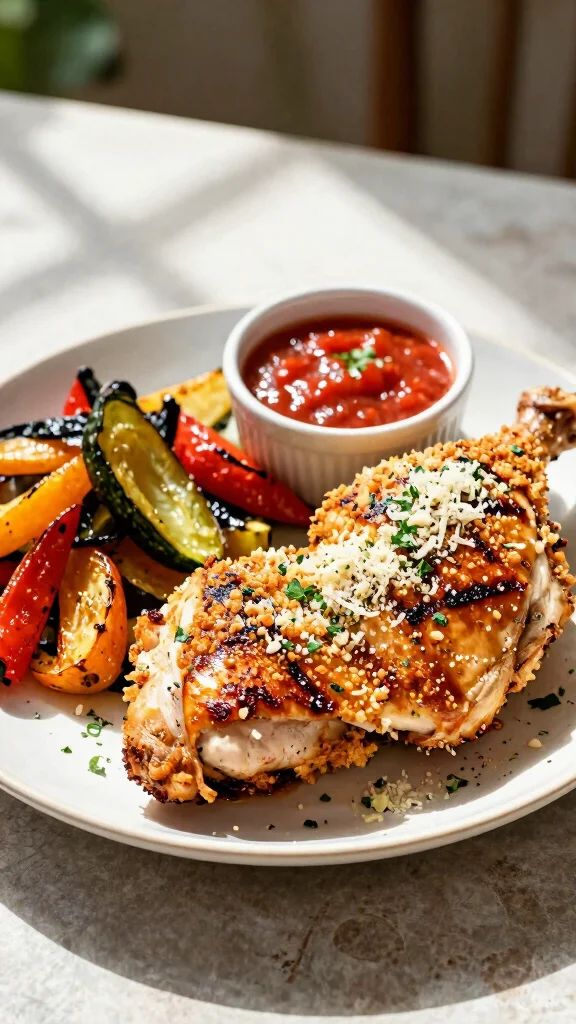 20 Best Chicken Breast Recipes That Never Fail - 9. Garlic Parmesan Grilled Chicken 1