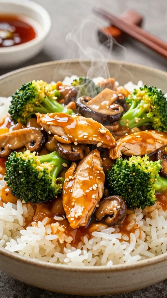 20 Chicken Broccoli Recipes Perfect for Dinner - 15. Chicken Broccoli and Mushroom Stir-Fry 1