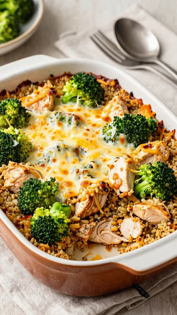 20 Chicken Broccoli Recipes Perfect for Dinner - 2. One-Pan Chicken Broccoli Quinoa Bake 1