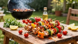 20 Chicken Kebabs Recipes Great for Grilling