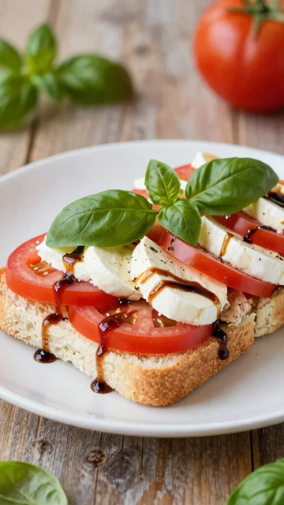 20 Chicken Sandwich and Wrap Recipes to Pack Easily - 6. Caprese Chicken Sandwich 1