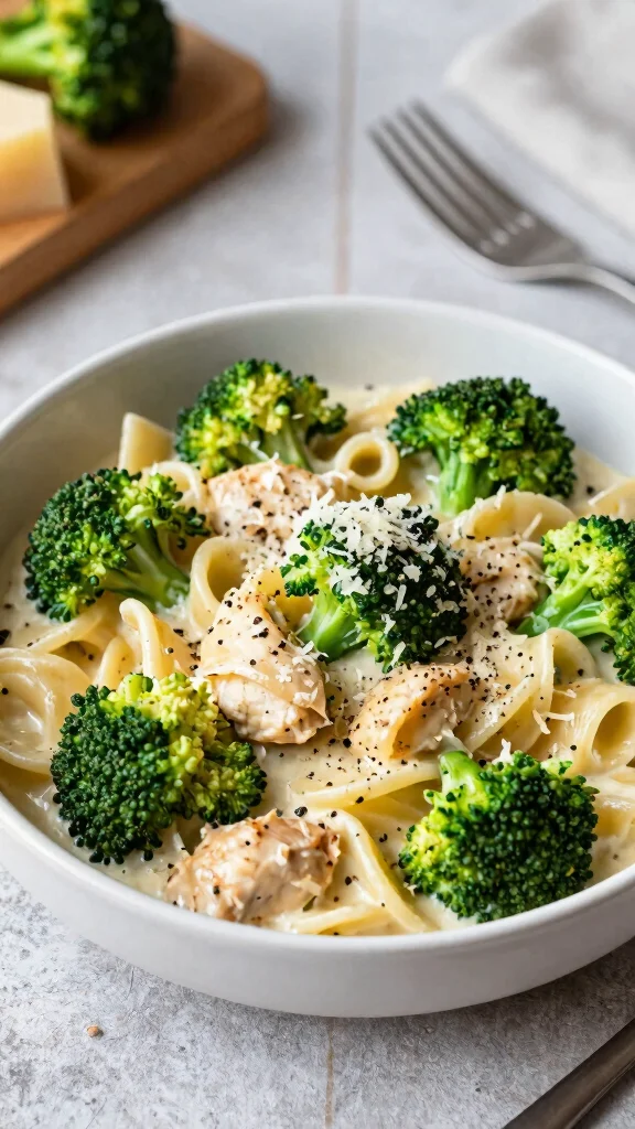 20 Creamy Chicken Pasta Recipes Everyone Loves - 11. Creamy Chicken and Broccoli Pasta 1