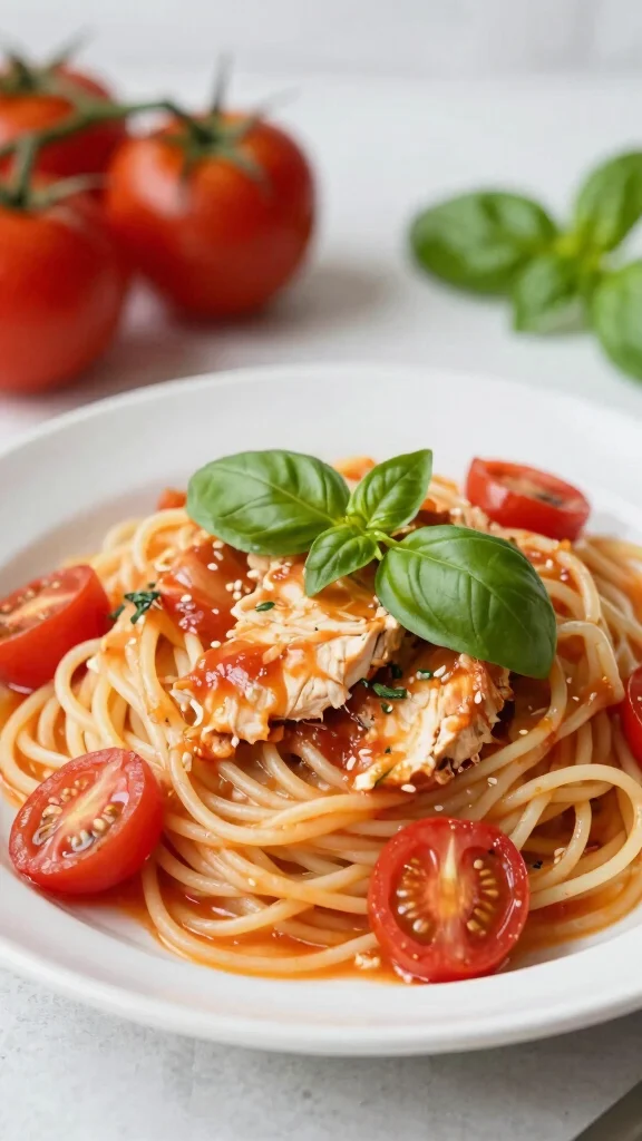 20 Creamy Chicken Pasta Recipes Everyone Loves - 14. Creamy Tomato Basil Chicken Pasta 1