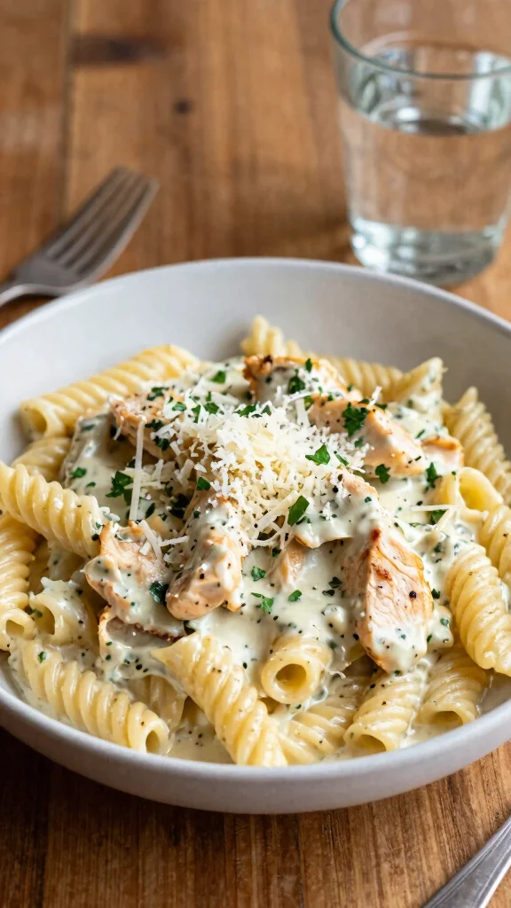 20 Creamy Chicken Pasta Recipes Everyone Loves - 20. Creamy Ranch Chicken Pasta 1
