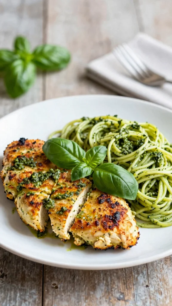20 Crispy Chicken Cutlet Recipes You'll Love - 12. Pesto Chicken Cutlets 1