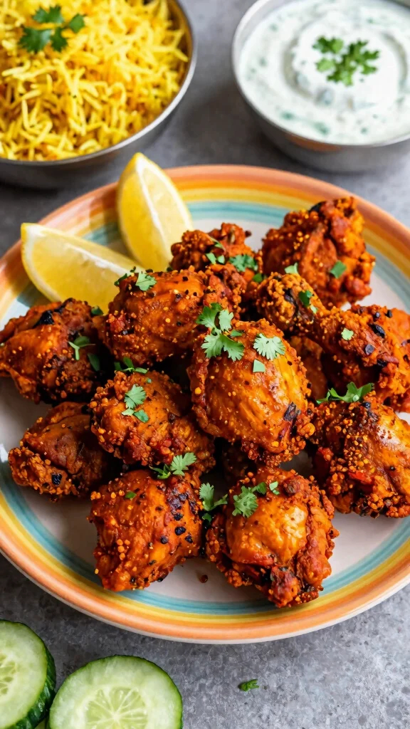 20 Crispy Fried Chicken Recipes to Drool Over - 12. Tandoori Gluten-Free Fried Chicken 1