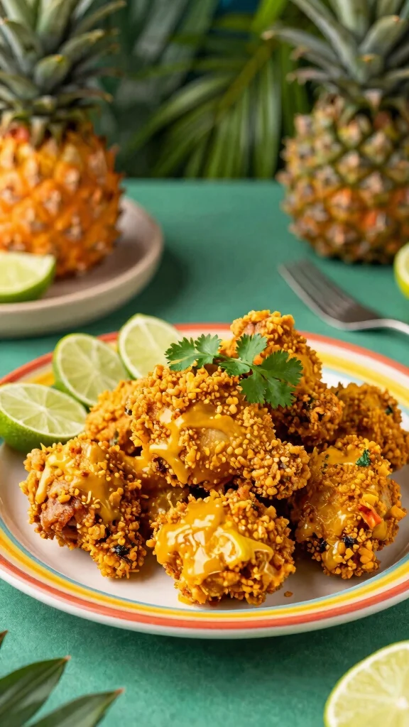 20 Crispy Fried Chicken Recipes to Drool Over - 9. Coconut Curry Gluten-Free Fried Chicken 1