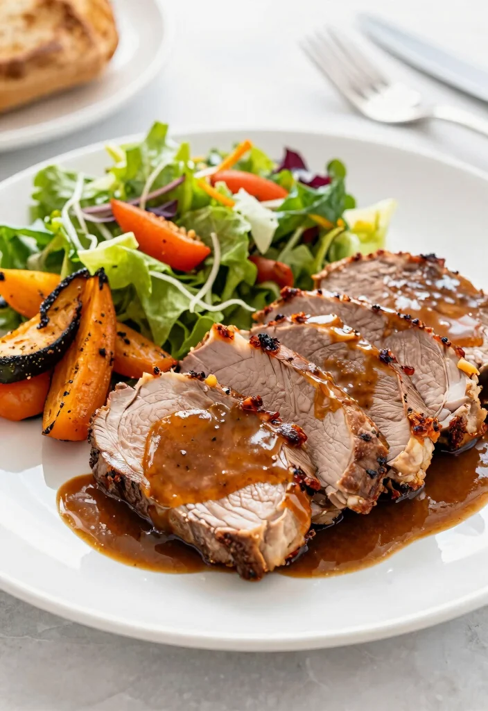 20 Lean Pork Loin Crock Pot Recipes: Flavorful Slow Cooker Dinners - 14. Maple Dijon Pork Loin 1