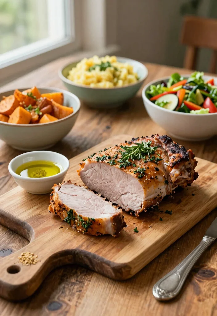 20 Lean Pork Loin Crock Pot Recipes: Flavorful Slow Cooker Dinners - 2. Herb-Crusted Pork Loin 1