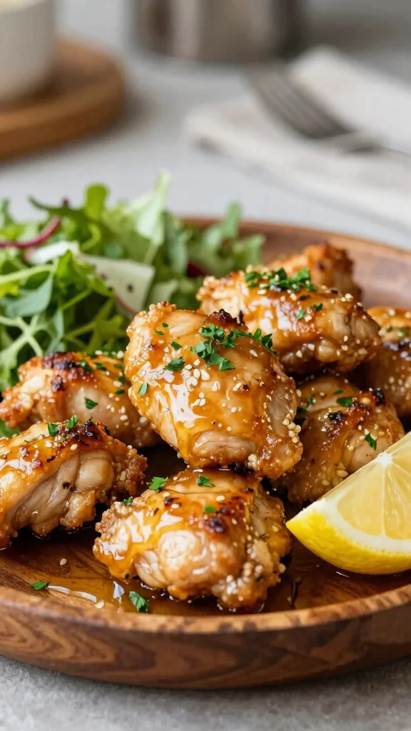 20 Low-Carb Chicken Recipes for Healthy Eating - 11. Garlic Butter Chicken Bites 1
