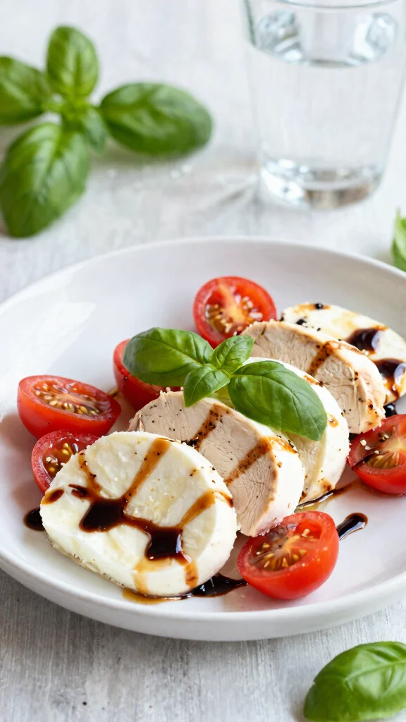 20 Low-Carb Chicken Recipes for Healthy Eating - 20. Chicken Caprese Salad 1