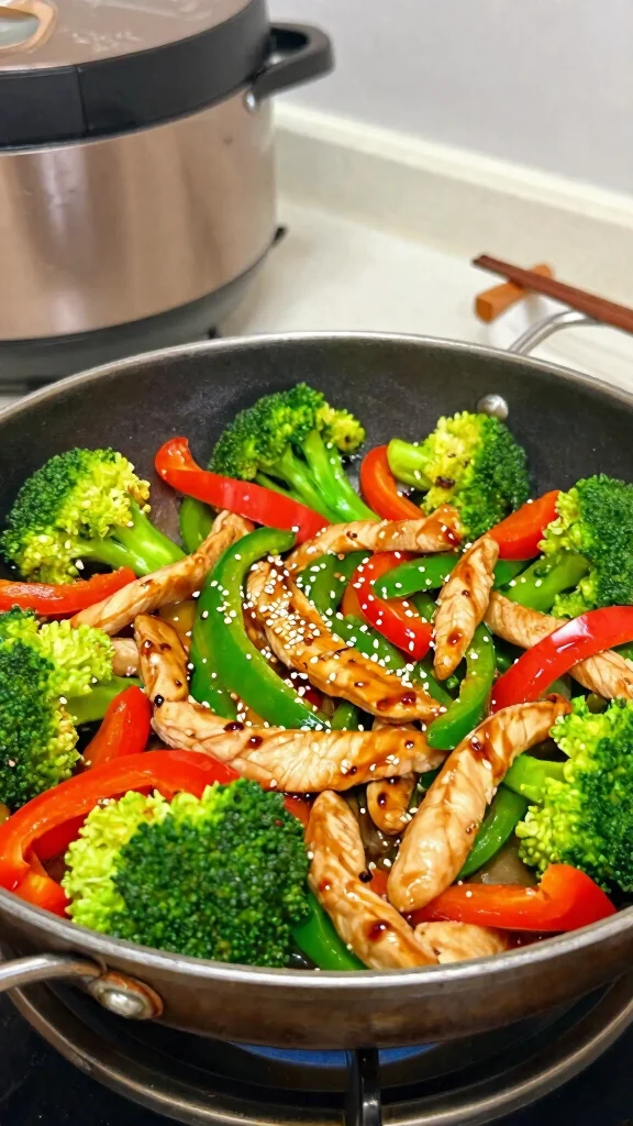 20 Low-Carb Chicken Recipes for Healthy Eating - 3. Spicy Keto Chicken Stir-Fry 1