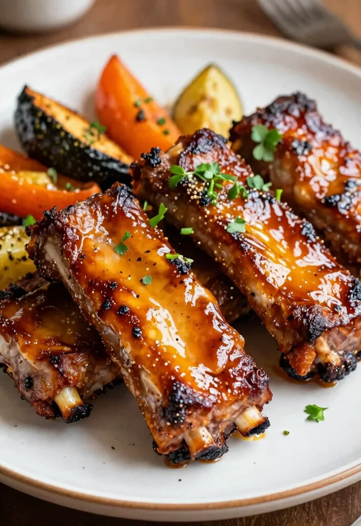 20 Melt-in-Your-Mouth Country Style Pork Ribs Instant Pot: Recipe - 5. Maple Mustard Glazed Ribs 1