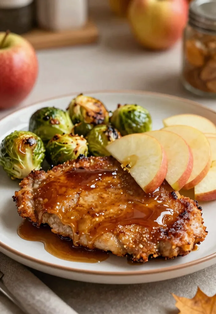 20 Perfect Pork Chops in the Oven: Baked to Perfection Every Time - 17. Apple Cider Glazed Pork Chops 1