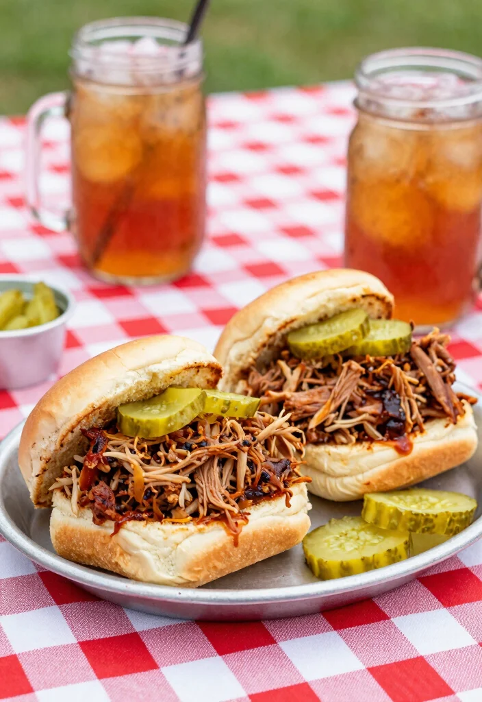 20 Pulled Pork Sliders Hawaiian Rolls: Party Appetizer Favorite - 9. Southern Mustard BBQ Pulled Pork Sliders 1