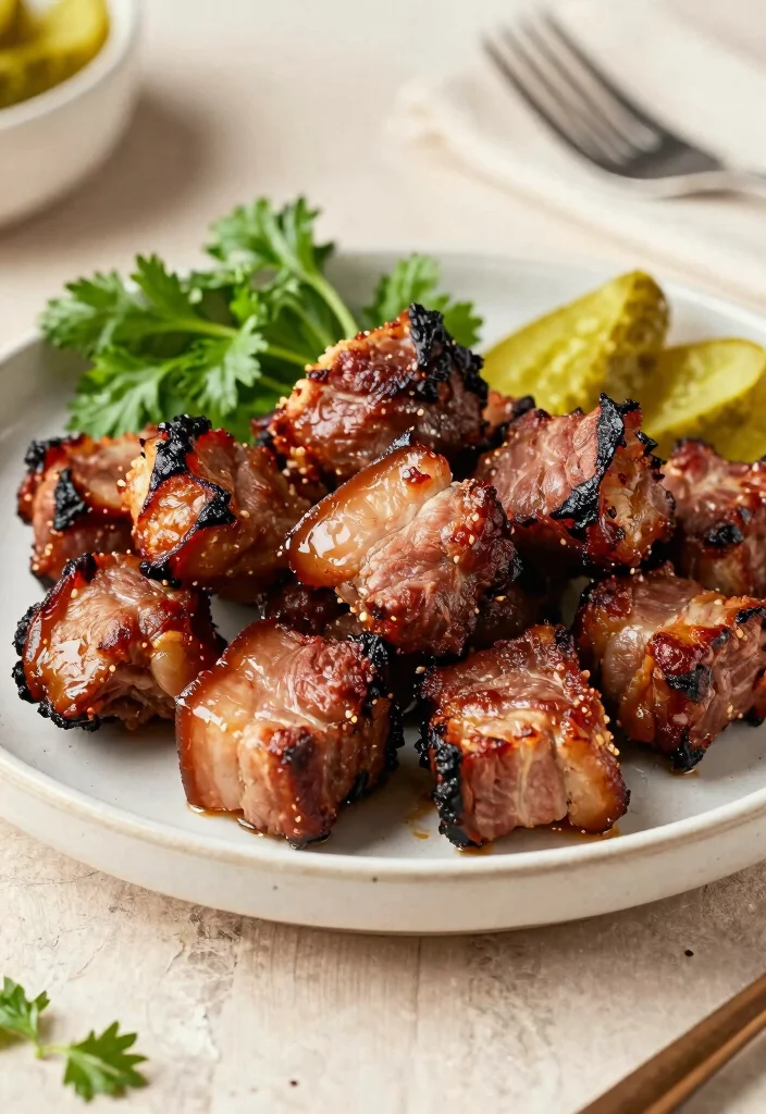 Crispy & Tender 19 Pork Belly Burnt Ends in the Oven: Recipe - Resting: Patience is Key 1