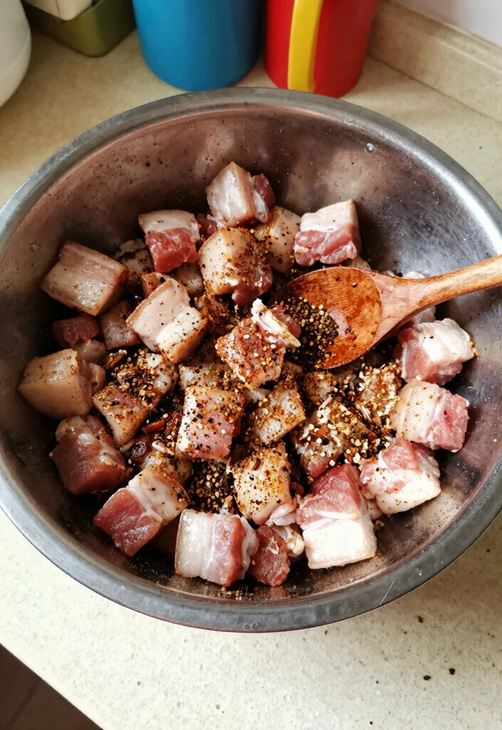 Crispy & Tender 19 Pork Belly Burnt Ends in the Oven: Recipe - Seasoning: Getting That Flavor In 1