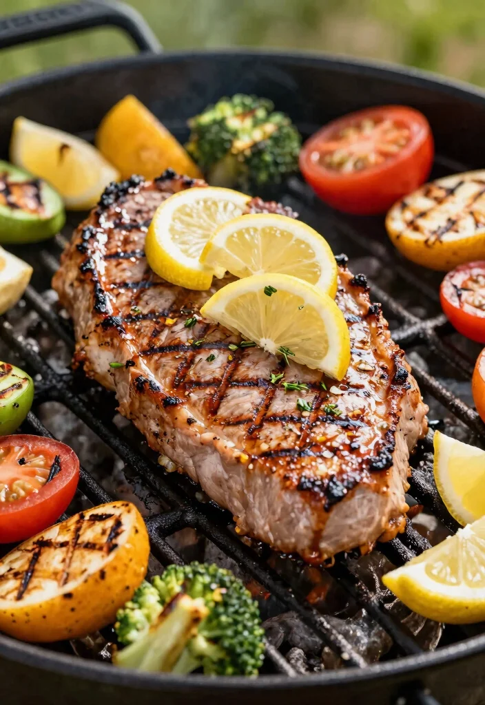 The #20 Pork Tenderloin on the Grill: Restaurant-Style BBQ - 12. Lemon Garlic Marinade 1