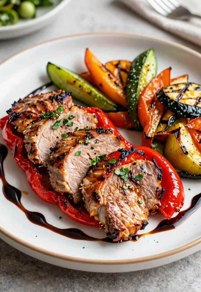 The #20 Pork Tenderloin on the Grill: Restaurant-Style BBQ - 19. Roasted Red Pepper Marinade 1