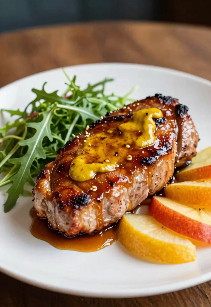 The #20 Pork Tenderloin on the Grill: Restaurant-Style BBQ - 7. Mustard and Maple Glaze 1