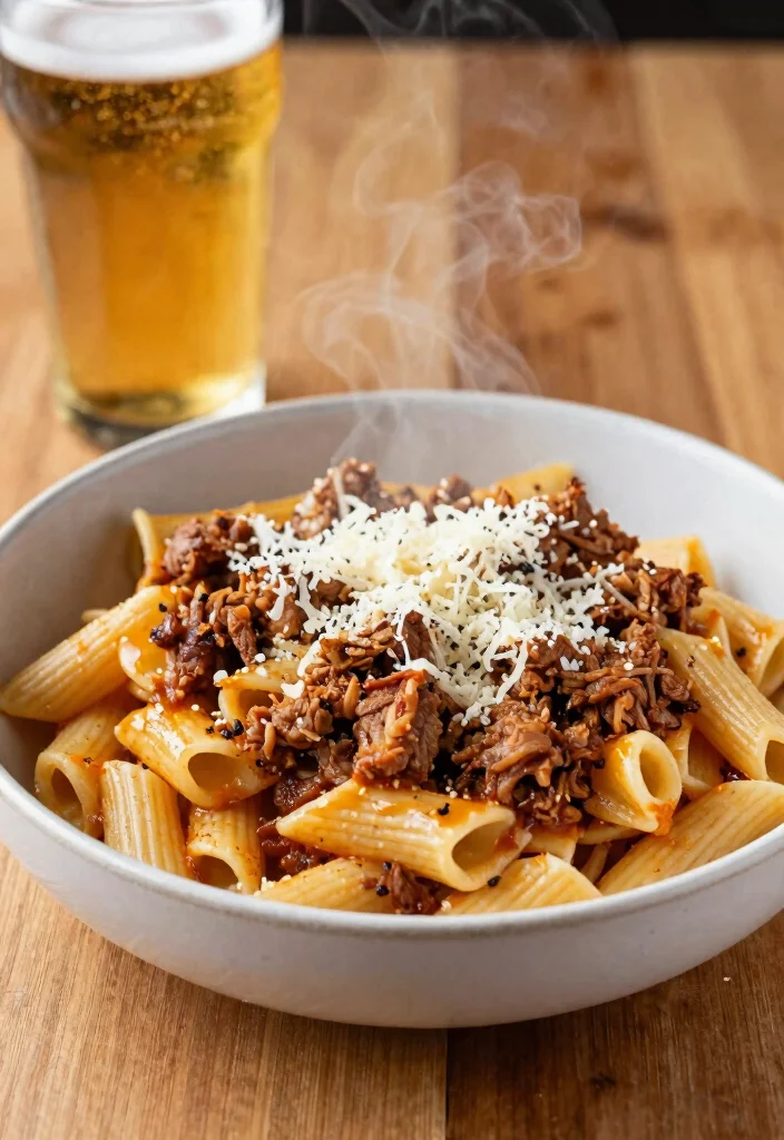 The Best 18 Root Beer Pulled Pork Crock Pot: Sweet & Smoky Flavor Bomb - 11. Root Beer Pulled Pork Pasta 1
