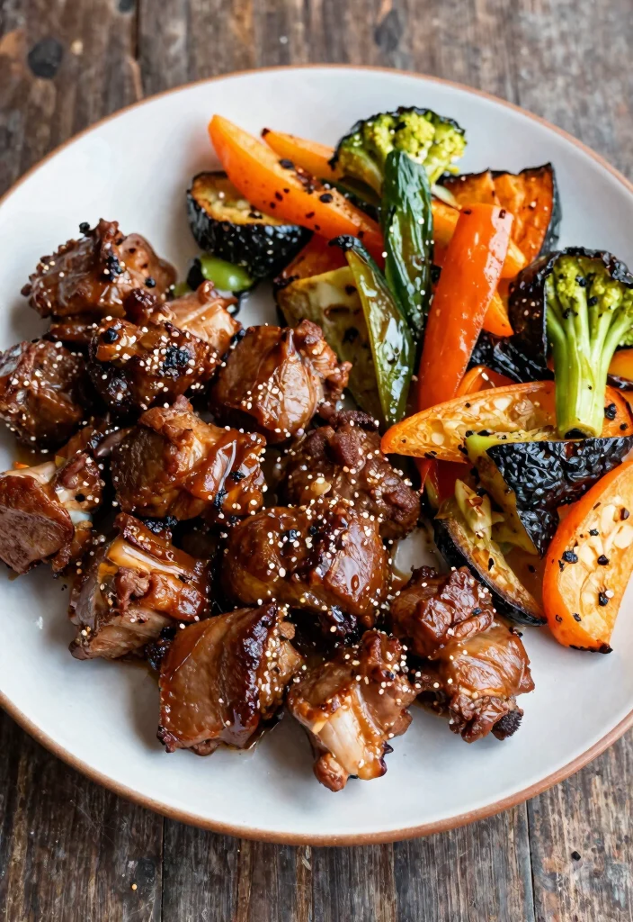 The Best 18 Root Beer Pulled Pork Crock Pot: Sweet & Smoky Flavor Bomb - 15. Root Beer Pulled Pork with Roasted Vegetables 1