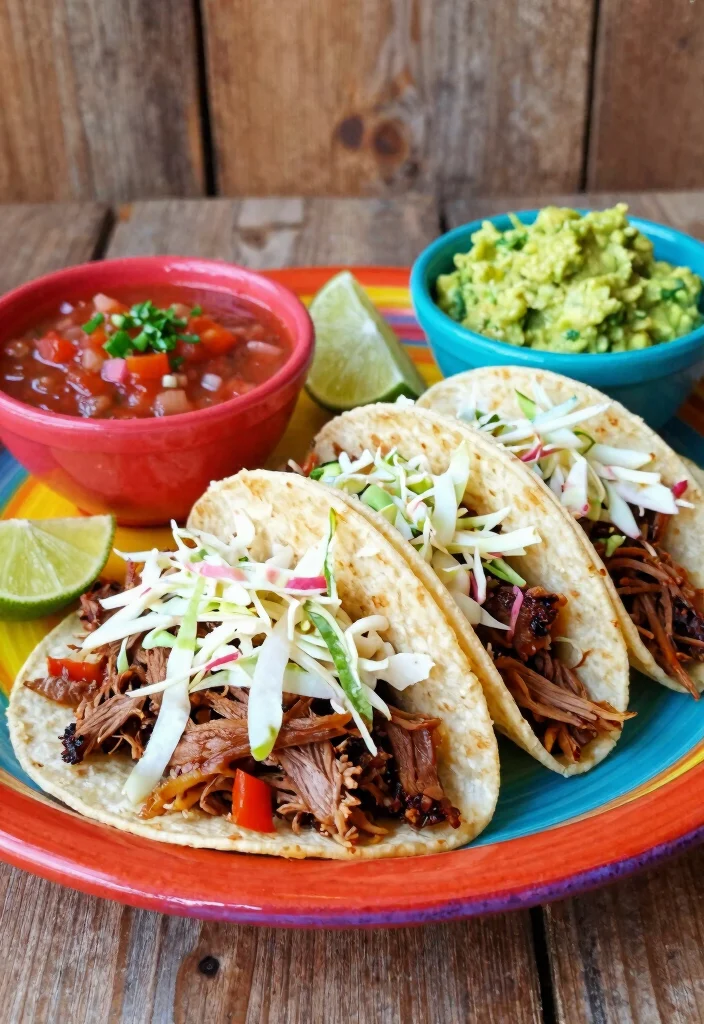The Best 18 Root Beer Pulled Pork Crock Pot: Sweet & Smoky Flavor Bomb - 2. Root Beer BBQ Pulled Pork Tacos 1