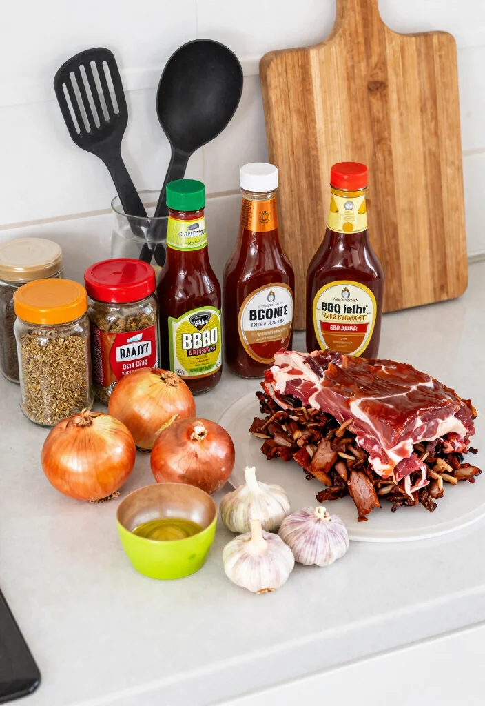 The Classic 18 BBQ Pulled Pork Slow Cooker: Barbecue Recipe - Ingredients List 1