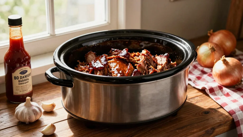 The Classic 18 BBQ Pulled Pork Slow Cooker: Barbecue Recipe